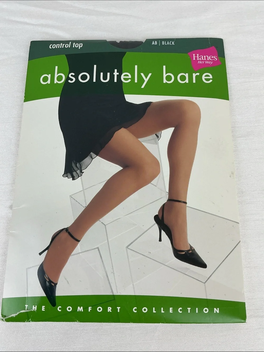 Lot of 4 Vtg Hanes Silk Reflections and More Pantyhose Size AB Control Top